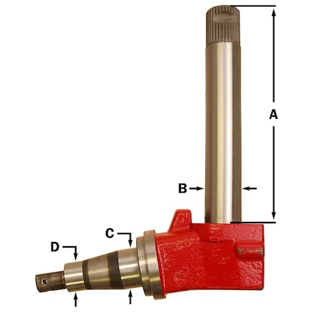 Aftermarket AM1533042C2 Spindle  Left Hand AM1533042C2-ABL